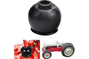 BRAVEBOY 2N Shifter Boot Gear Shift Lever for Transmission Boot Repair, Use for F-ord Tractor 9N 2N 8N NAA (1939-1954) Models Fits C5NN7277C C0NN7277 81815360 8N7277 - Upper Hole is 9/16" Opening 7/8" Lower