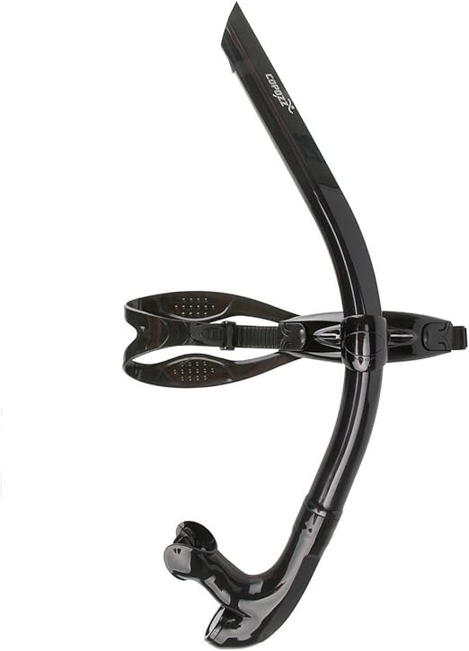 Black Snorkel Diving Equipment Tube Snorkeling Silicone