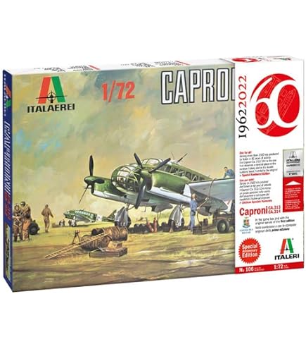 Amazon.com: Italeri 1360 1: 72 Cant.Z 506 Airone Historic Upgrade