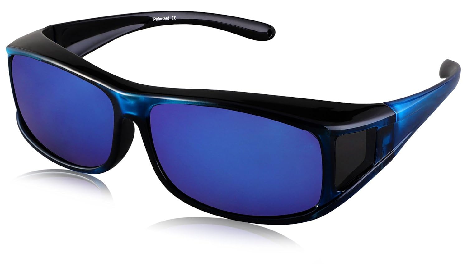 Buy TINHAO Polarized Solar Shield Fitover Sunglasses Wear Over Prescription Glasses.Mirrored