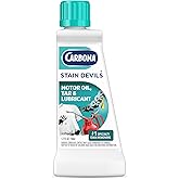 Carbona Stain Devils #7 Spot Cleaner, Motor Oil, Tar &amp; Lubricant, 1.7 Fl Oz | Professional Strength Laundry Stain Remover &amp; Fabric Cleaner, Safe on Skin &amp; Washable Fabrics, Apply Directly, Do Not Dilute