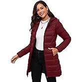 ANOTHER CHOICE Women Packable Puffer Jacket Lightweight Hooded Puffy Jacket