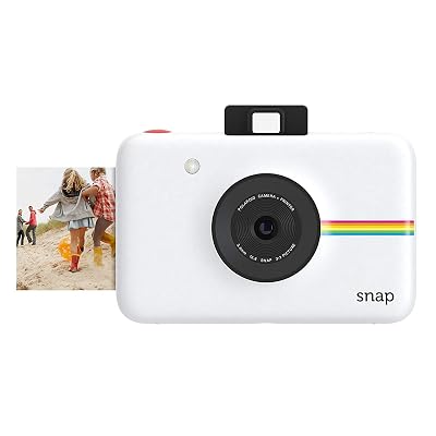 Polaroid Snap Instant Digital Camera (White) with ZINK Zero Ink Printing Technology