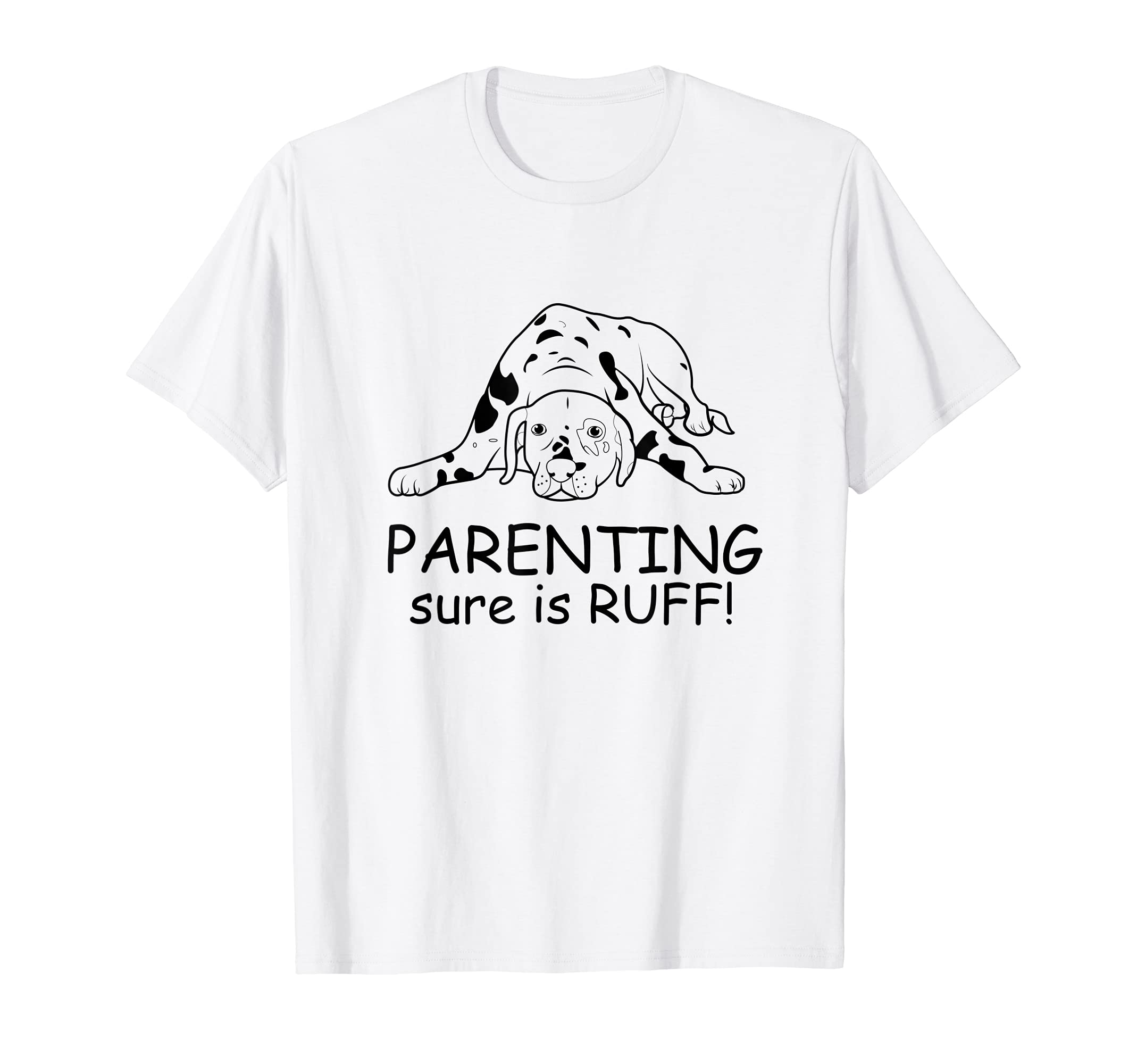 Dalmatian Dog Love-r Cute Funny Dog Mom T-Shirt