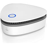 VANSU Mini Battery Powered 20mg/h Ozone Machine for Hunting Home Shoes cabinet Fridge Cat litter(White)