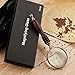 Handheld Magnifier, Landnics Antique Handle Magnifier 10X Reading Magnifying Glass Loupe Magnifier for Reading Book, Inspection, Coins, Insects, Rocks, Map, Crossword Puzzle