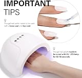 TOMICCA Milky White Gel Nail Polish 15ml Natural French Soak Off UV LED view 2