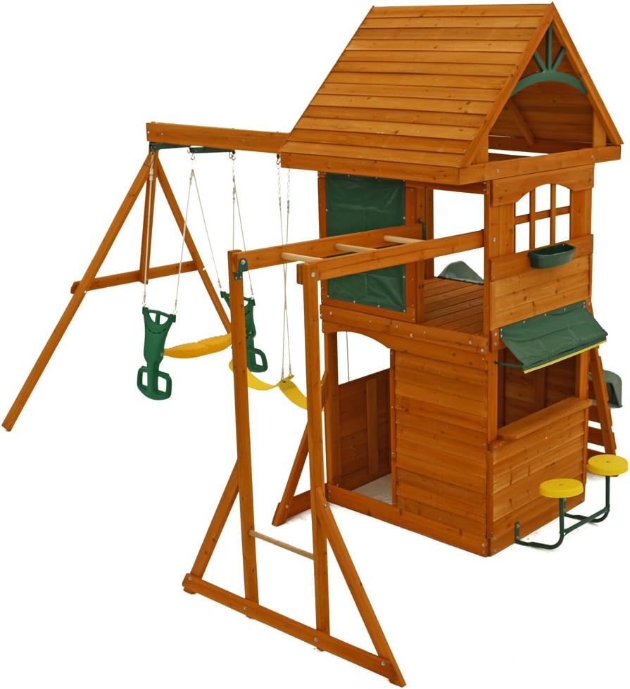 Big Backyard F270855 Ridgeview Clubhouse Deluxe Play Set
