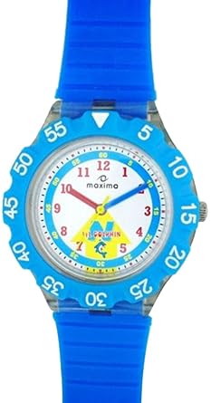 Maxima Analog White Dial Childrens Watch - 04465PPKW