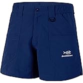 BASSDASH Youth 5" Fishing Shorts UPF 50+ Water Resistant Quick Dry Boys Girls Hiking Cargo Shorts with Pockets FP03Y