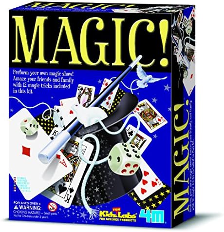 Kidz Labs - Magic Kit - Boys Girls Children Kids - Tricks Kit - Best New Toy Birthday Gift Present Fun Games & Toys Idea Age 8+