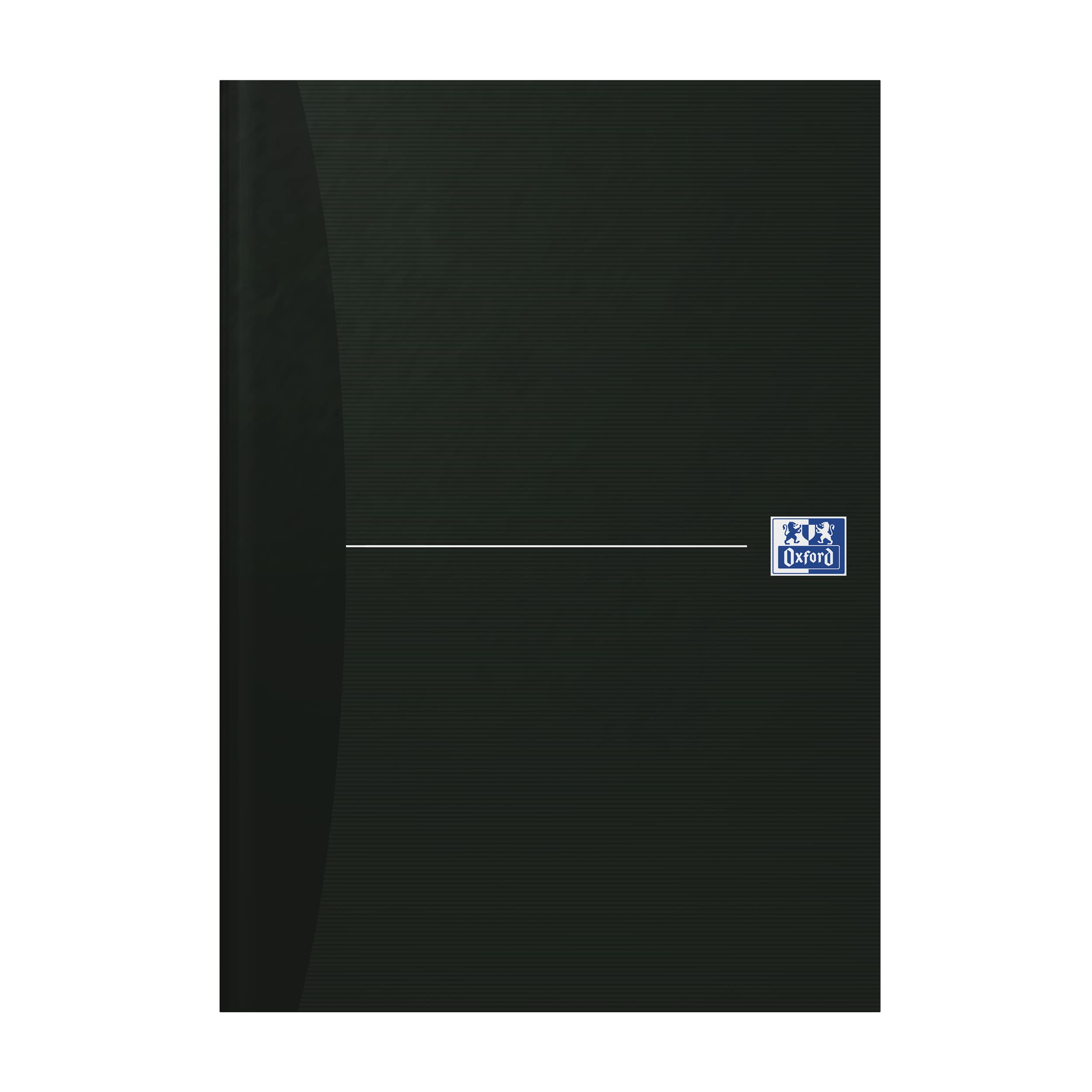 OXFORD Bound Books - Black A4 (Squared) Pack of 1 Black