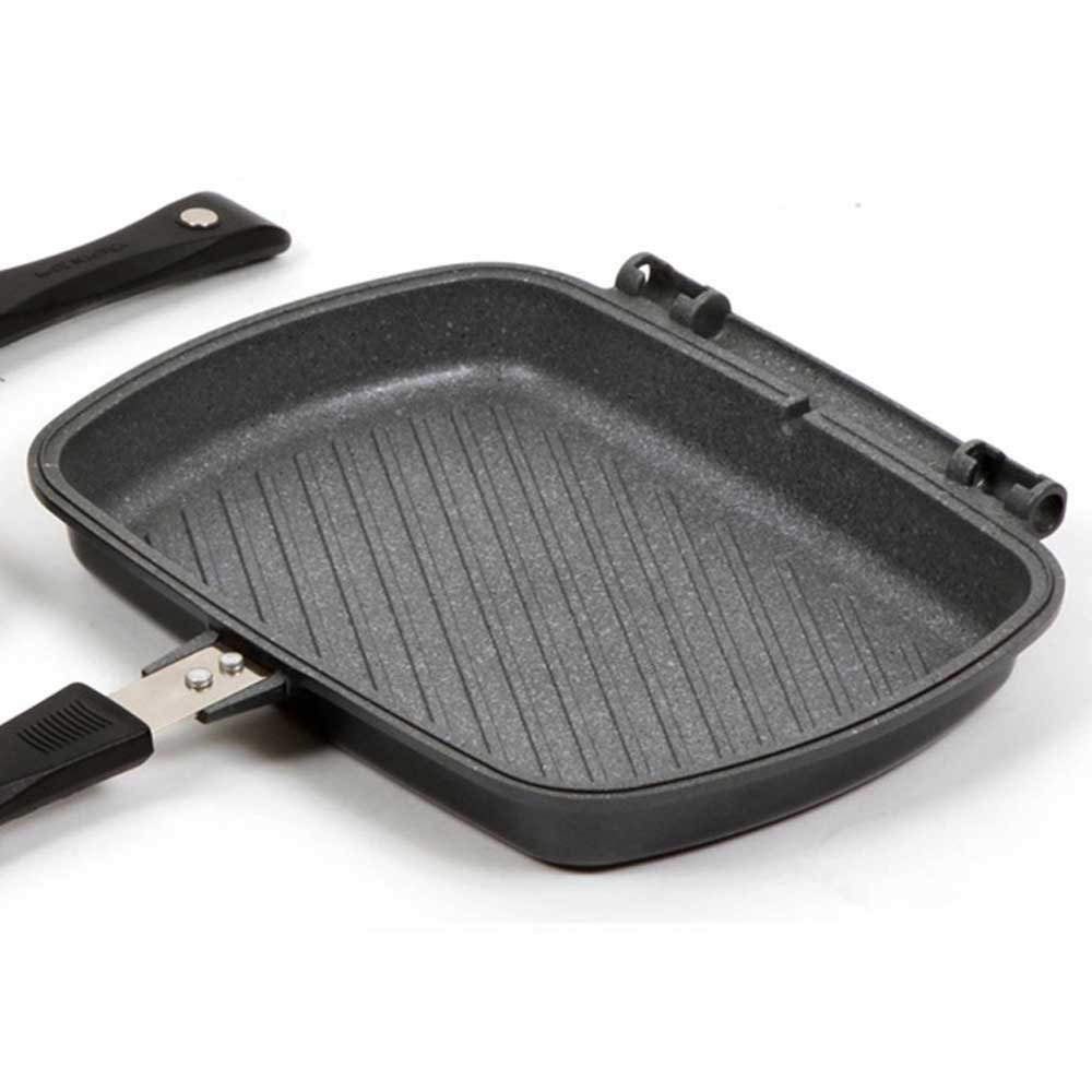CHEFLINE Doublepan ,Grill Pan, Double Sided Pan Buy Online in UAE