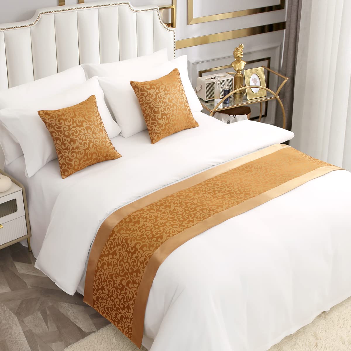 AMBERIS Bed Runner, Smooth Comfort Bed Runners & Scarves for Home and Hotel (Pillowcases sold separately) — image 1
