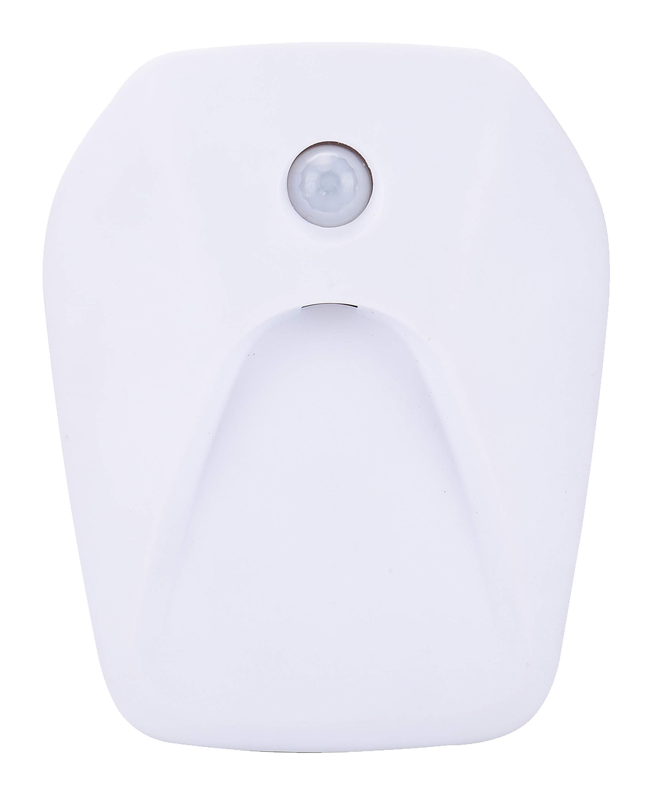 FExYinz AA Battery Powered PIR LED Sensor Light Adhesive Tape Mounted Type and Hanging Type Motion Sensor Stair Night Warm White 3000K