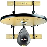 MaxxMMA Speed Bag Platform Kit - Heavy Duty Boxing Training Equipment with Punching Ball, Adjustable Height for Home Fitness, Suitable for Boxing and Fitness Enthusiasts