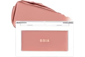 BBI@ BBIA BBIA Ready To Wear Downy Cheek Cream Blush 8 Color - Creamy Blendable & Buildable Blush Dewy Texture & Matte Finish High Pigment Longlasting Lightweight Natural Face Makeup, 0.12oz (06 DOWNY FIG)
