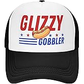 Glizzy Gobbl-er Cap Funny Hot Dog Glizzy Lovers Mesh Hat