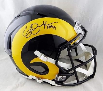 eric dickerson autographed helmet