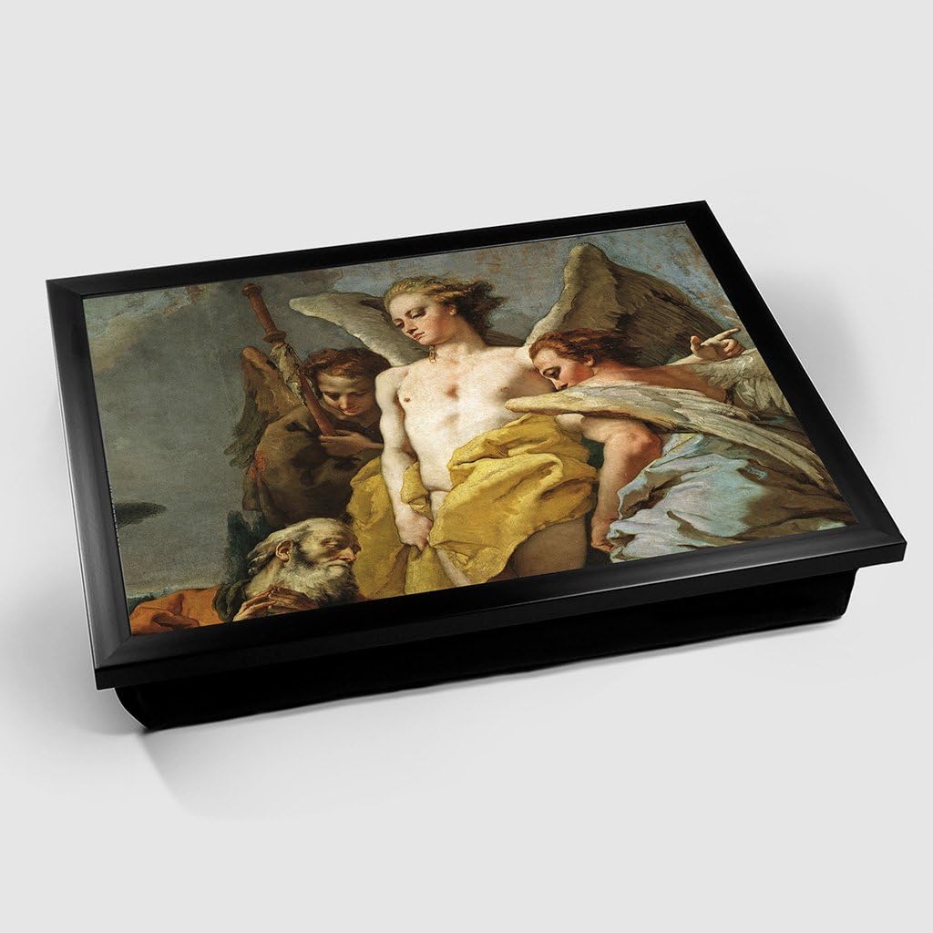 Arty Pie "Abraham Hondius Angels" Padded Lap Tray, Multi-Colour