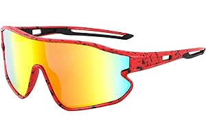 YOGO VISION Kids Sports Sunglasses Youth Baseball UV400 Sport Frame Shades Boys Girls