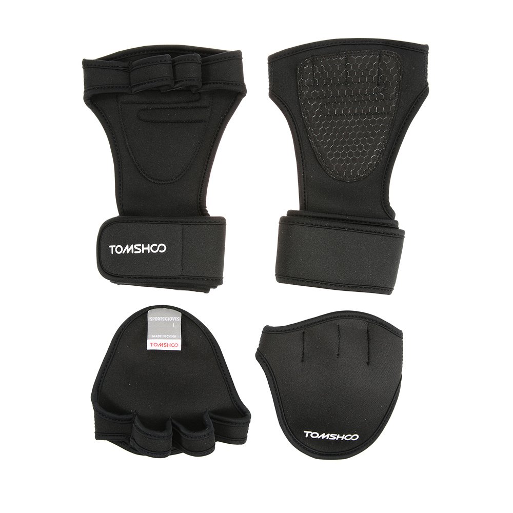 tomshoo - Guantes de entrenamiento con soporte muñequera para ...