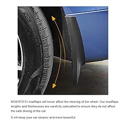 MOERTIFEI Car Mudguard Mud Flaps Splash Guard