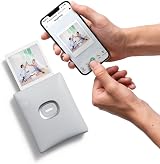 INSTAX insax SQUARE Bluetooth Printer for Smartphones Ash White view 3