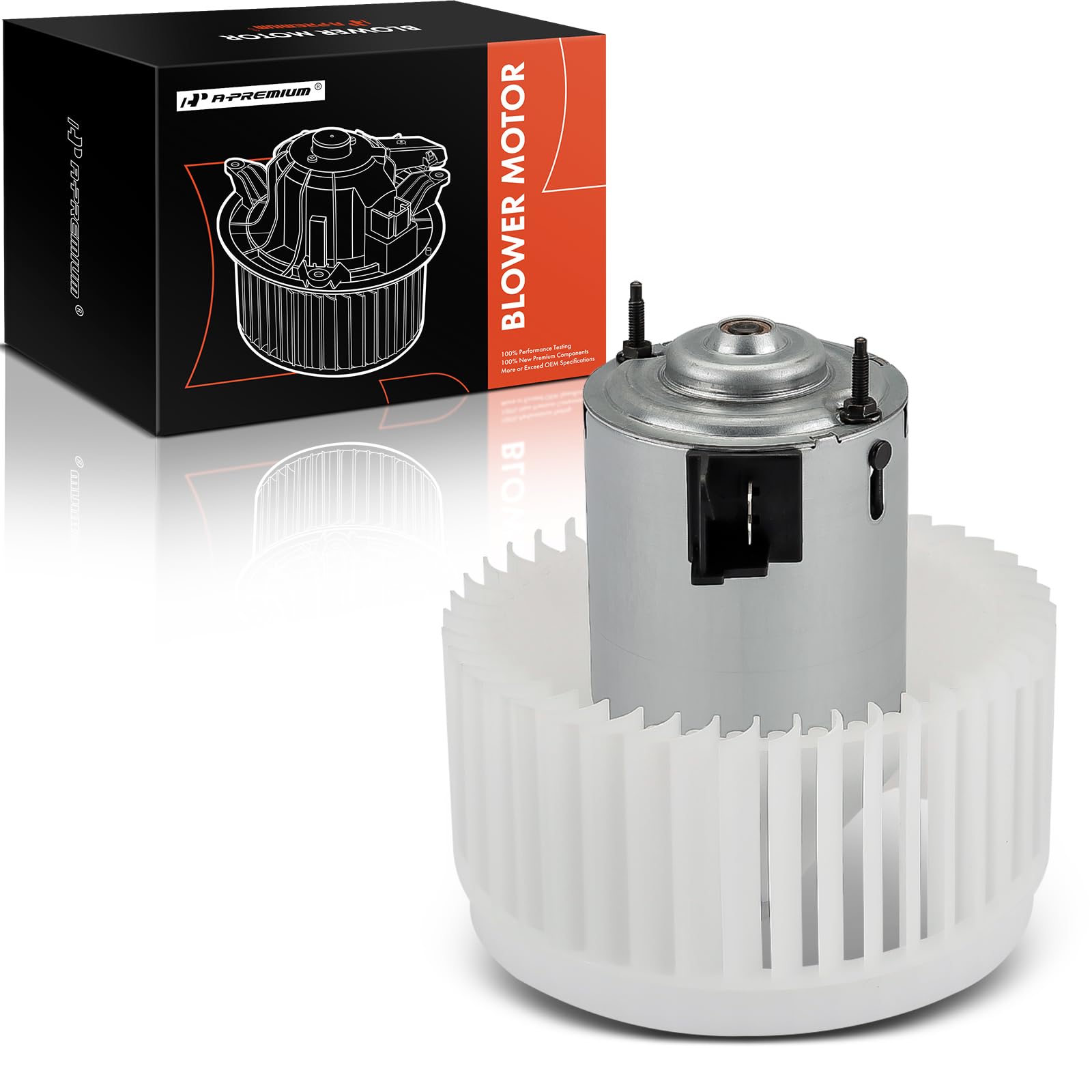 Photo 1 of A-Premium HVAC Heater Blower Motor Assembly Compatible with Chevy, Pontiac & Saturn Vehicles - Malibu 2008-2012, G6 2005-2010, Aura 2007-2009 - Front Side, Replace# 15863480