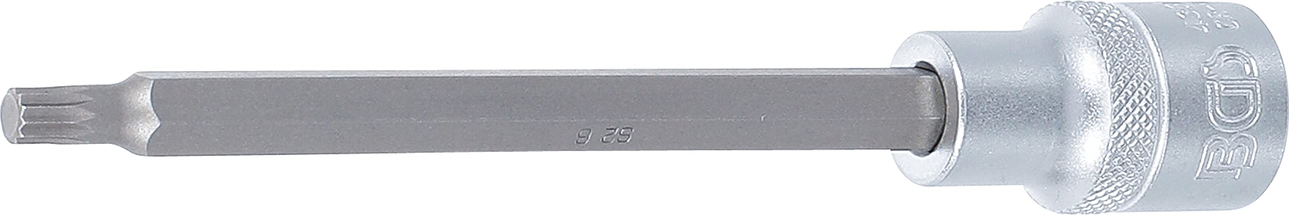 BGS 4331 | Bit Socket | length 140 mm | 12.5 mm (1/2") Drive | Spline (for XZN) | M6 — image 1