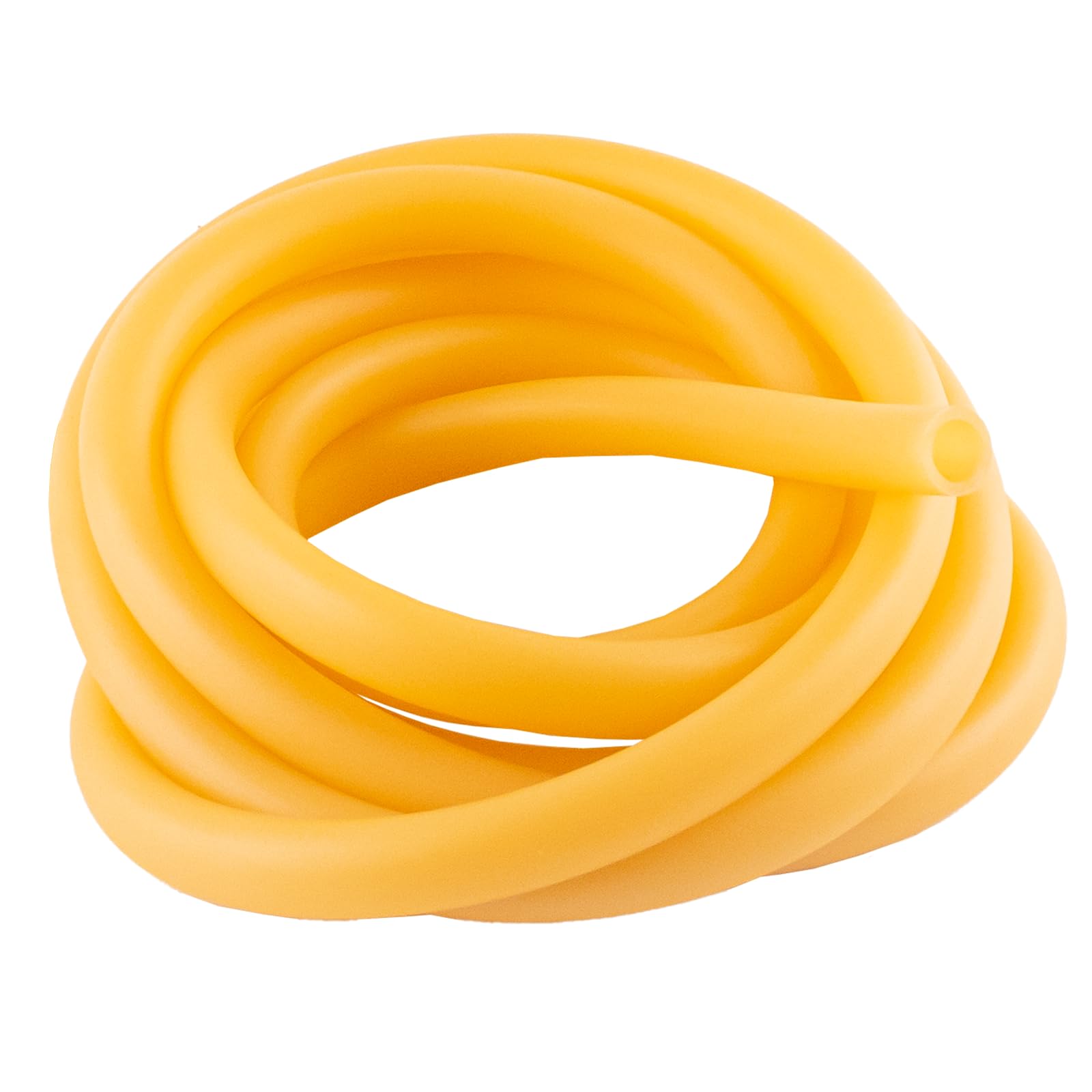 View 1 of 10 ft Latex Rubber Tubing 5/8 inch OD 1/2 inch ID Multicolor Natural Latex Tube Surgical Tubing Sling Rubber Band Fitness Hose, 1 Continuous Piece