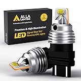 Alla Lighting T25 Wedge 3156 3157 LED Bulbs, Pure