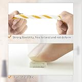 GUKOY Weather Stripping Self Adhesive Foam Tape 6M White 9mm x 6mm view 4