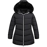 Pefflarge Women's Plus Size Winter Windproof Warm Down Coats Waterproof Thicken Hooded Fashions Puffer Jacket