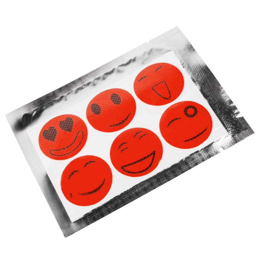 CARESHINE Insektenschutz Sticker Mückenschutz Moskito-Aufkleber Anti-Moskito-Patches Insect Pest Mosquito Stickers 10 Beutel 60pcs