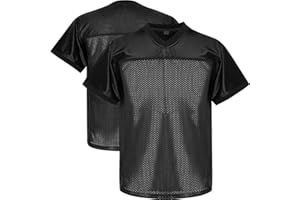 KUAIPAO Youth Blank Football Jersey, Kid's Hip Hop Jersey Sports T-Shirt for Party