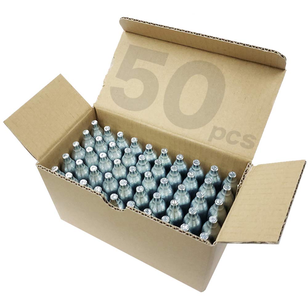 CO2 カートリッジ ボンベ エアガン CO2ボンベ ガスガン マガジン 用 12g 50本 20本 60本 100本 セット お得用 (50本入り)商品画像