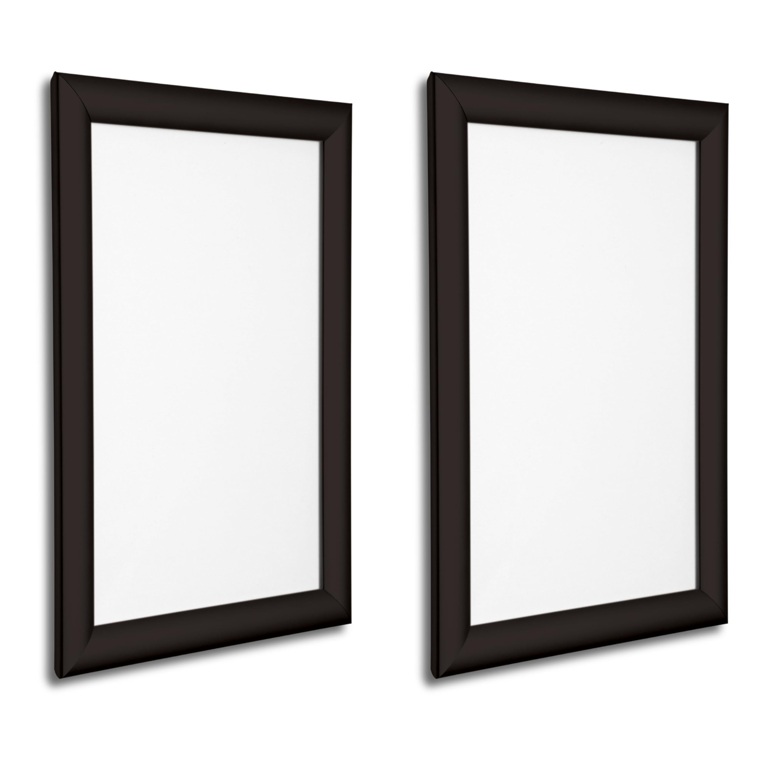 Biggest Aluminium Snap frame Poster Frame Clearence sale In Black and silver Colour (2 x A5 Black MItred)
