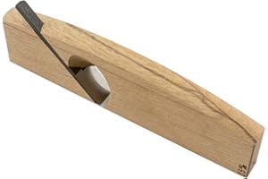Wazakura Japanese Hand Planer, Carbon Steel, 18 cm Manual Block Plane, Natural Wood Finish, Woodworking Tool - Sakuri Kanna, 
