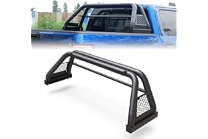 Wolfstorm Roll Bars for Universal Full Size Pickup Trucks, Chase Rack Sport Bar for Trucks Chevrolet S-10 Colorado/GMC Sonoma/Jeep Gladiator/Toyota Tacoma/Ford Ranger/Honda