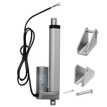 ECO-WORTHY Linear Actuator 12V 6 Inch 150MM Stroke Length Heavy Duty 330lbs Linearantrieb Linearmotor Verstellantrieb Toröffn