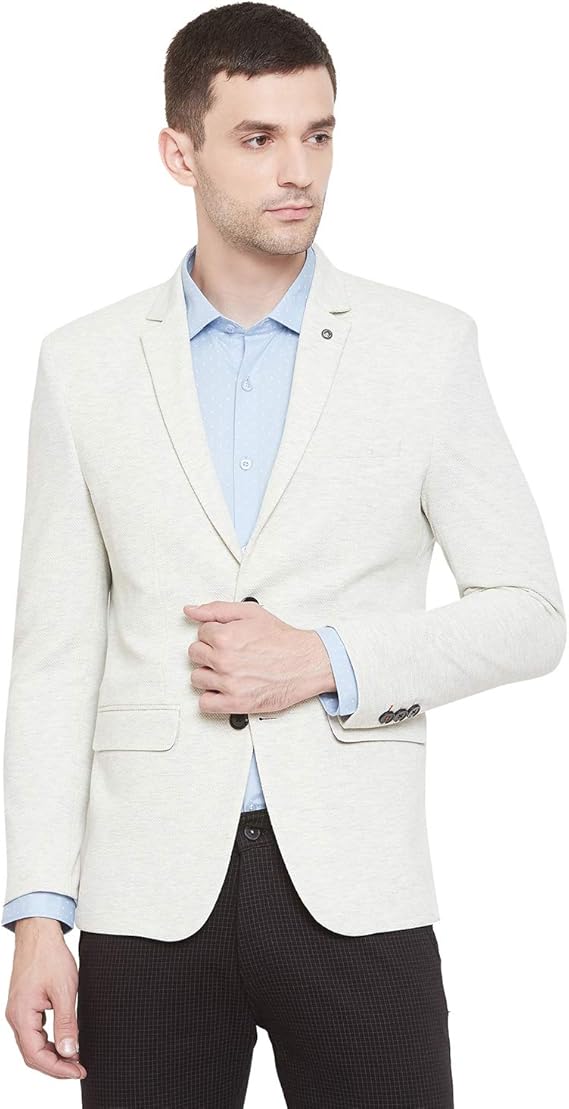 mens off white blazer