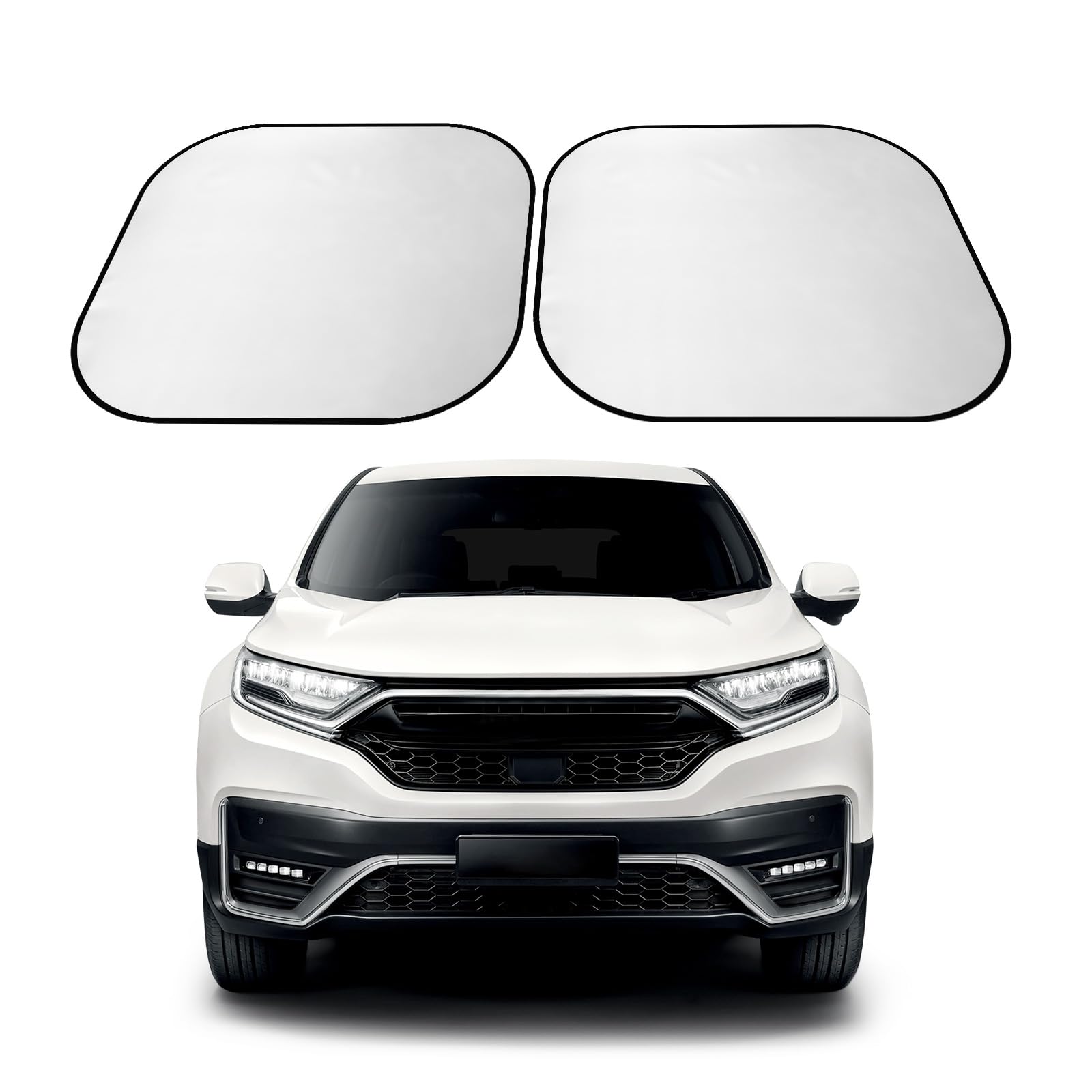 Photo 1 of ARANA Car Windshield Sun Shade 2 Pack?240T Thickened Front Window Sunshades Blocking 99% UV & Heat?2025 Upgrade Sun Visor Keeps Trucks Interior Cool Universal Fit for Truck, SUV, Van, Small 36"x32.5"