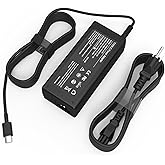 EFTTIVID Universal 65W 45W USB C Laptop Charger Compatible with Hp Lenovo Thinkpad Yoga Dell Latitude Acer Asus Samsung Chrom