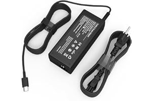 EFTTIVID Universal 65W 45W USB C Laptop Charger Compatible with Hp Lenovo Thinkpad Yoga Dell Latitude Acer Asus Samsung Chrom