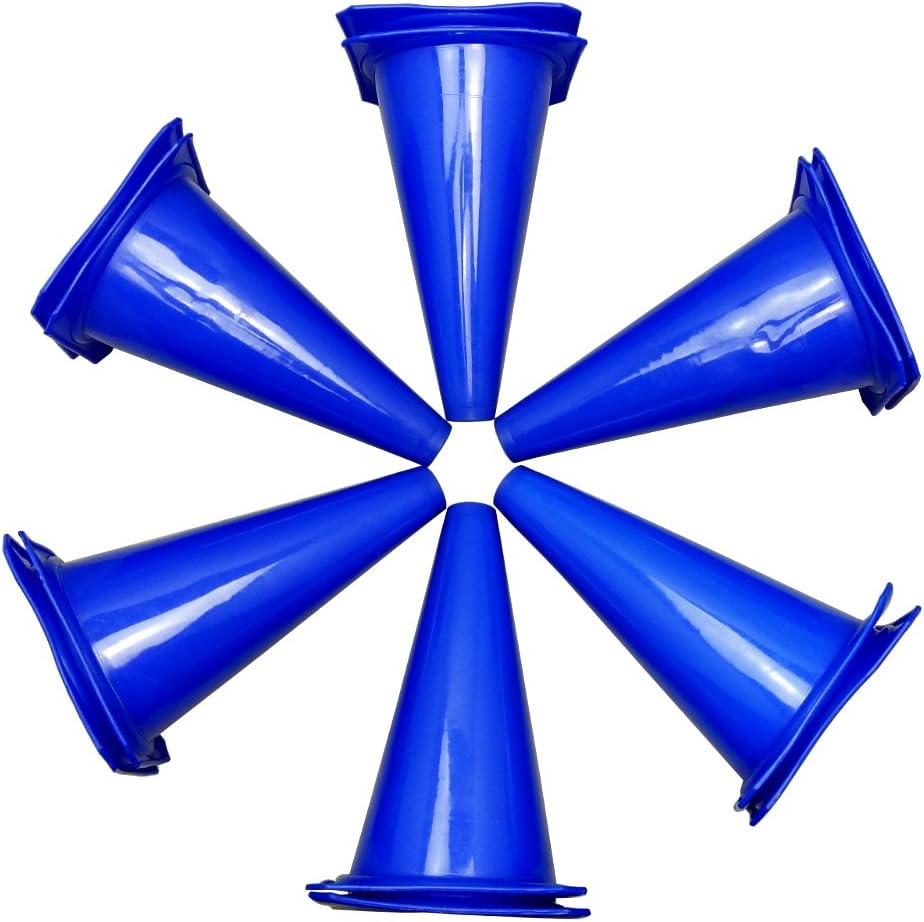 BlueDot Trading Cones (60-Pack), 9-Inch, Blue : Sports & Outdoors