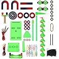 AOAUTO Labs Junior Science Magnetism Set for Experiment Education,70PCS STEM Magnetic Teaching Tools,Electricity Discovery Circuit and Magnetism Experiment Kits Science Educational Toys