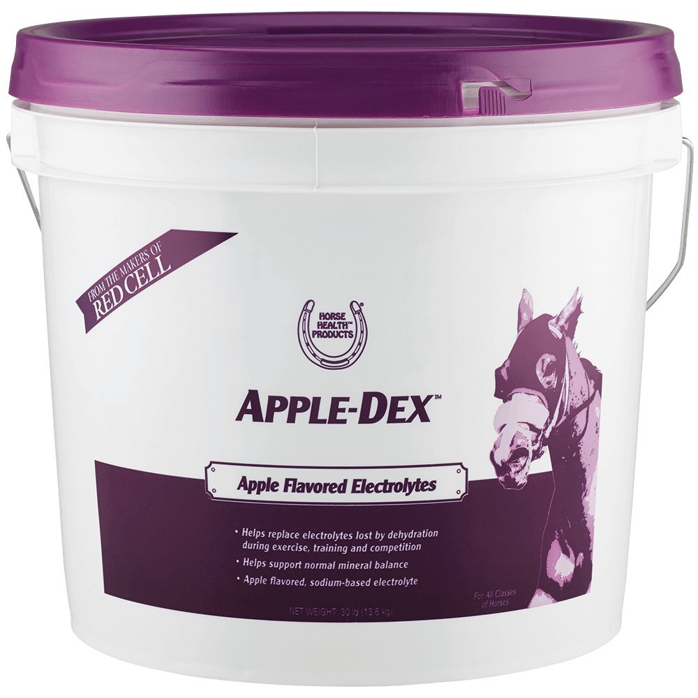 Horse Health Apple-Dex Apple-Flavored Electrolytes, 30-Pound: Pet Supplies