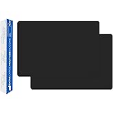 gasaré, Set of 2, Extra Large, Thick, Silicone Mats for Kitchen Counter, Heat Resistant Mats, Countertop Protector, Non-Slip,