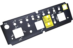 HNARL Decal Platform Control Panel 82456 82456GT for Genie Boom Lift S60 S65 New Genie Control Panel Decal/Overlay